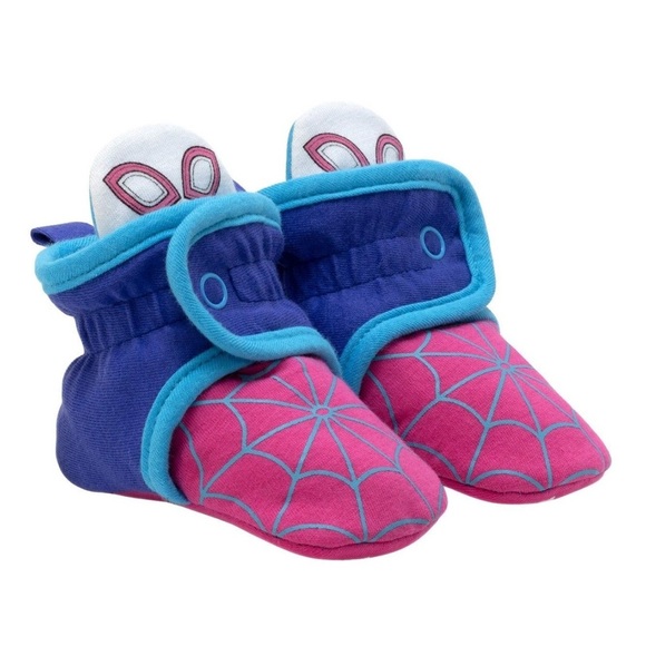 Robeez Other - Robeez snap bootie, Marvel ghost spider, spider web, 6-12, 12-18, NIB